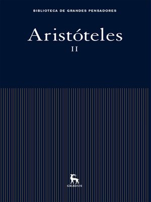 cover image of Aristóteles II